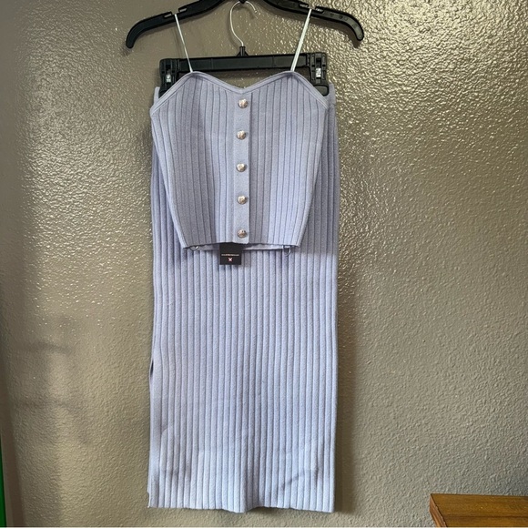 Christian Lacroix skirt/strapless top new with tag